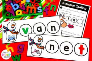 20 Math & Literacy December Centers for Kindergarten