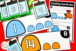 20 Math & Literacy December Centers for Kindergarten