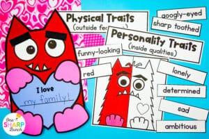 Bring Love Monster to life with 20+ Love Monster activities for kindergarten, including math & literacy centers, comprehension activities, and an adorable Love Monster craft! Work on character traits, story elements, retelling, and vocabulary. Practice beginning sounds, CVC words, and -r blends with the literacy activities. Practice 3D shapes, teen numbers, & numbers before and after with the math activities! Don't forget to hang the Love Monster craft as your Valentine's Day bulletin board!