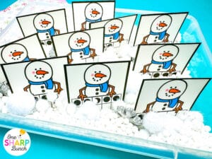 Engaging Feed the Snowman Fine Motor Activities for Winter Centers