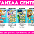 Math & Literacy Christmas Holidays Around the World Kindergarten Centers