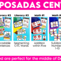 Math & Literacy Christmas Holidays Around the World Kindergarten Centers