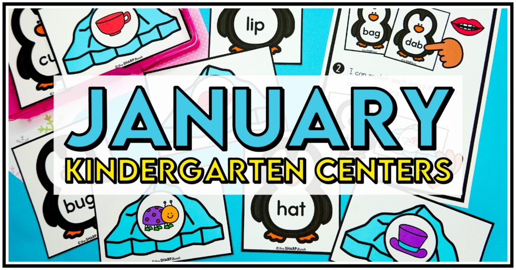 20 Winter-Themed Math and Literacy January Centers for Kindergarten ...