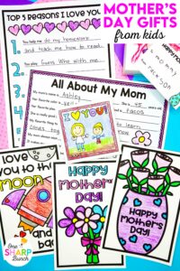 Celebrate Mother’s Day with these low-prep Mother’s Day writing activities, including heartfelt Mother's Day questionnaires and printable Mother's Day cards. These low-cost Mother's Day gifts are great for preschool-3rd grade students! They can complete these Mother's Day crafts during writing or as a special Mother's Day project. Try these Mother's Day gift ideas with your elementary students today!