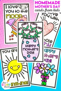 Celebrate Mother’s Day with these low-prep Mother’s Day writing activities, including heartfelt Mother's Day questionnaires and printable Mother's Day cards. These low-cost Mother's Day gifts are great for preschool-3rd grade students! They can complete these Mother's Day crafts during writing or as a special Mother's Day project. Try these Mother's Day gift ideas with your elementary students today!