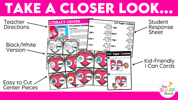Valentine's Day Centers Math & Literacy Kindergarten Centers Morning Work Tubs Valentine's Day Centers Math & Literacy Kindergarten Centers Morning Work Tubs