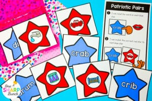 Bring some winter fun to your classroom with 20 February centers for kindergarten that keep your students engaged all month long — with themes like Groundhog Day, Valentine’s Day, & Presidents’ Day! These winter centers are easy to prep and reinforce kindergarten math and literacy skills. Work on CVC words, beginning sounds, digraphs, and -r blends with the literacy centers. Work on missing addend, skip counting, and subtracting with the math centers. Enjoy these literacy & math activities!