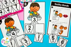 Bring some winter fun to your classroom with 20 February centers for kindergarten that keep your students engaged all month long — with themes like Groundhog Day, Valentine’s Day, & Presidents’ Day! These winter centers are easy to prep and reinforce kindergarten math and literacy skills. Work on CVC words, beginning sounds, digraphs, and -r blends with the literacy centers. Work on missing addend, skip counting, and subtracting with the math centers. Enjoy these literacy & math activities!