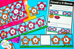 Keep your little learners engaged this spring with these 20 May centers for kindergarten, including 10 math and 10 literacy spring centers! With the kid-friendly I Can visual direction cards, students can independently complete each math center and literacy center. Students work on CVC words, blends, and rhyming words with the spring literacy activities. They also work on teen numbers, adding within 5, and 2D & 3D shapes with the spring math activities! Great for morning work or early finishers!