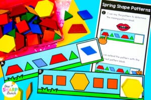 Keep your little learners engaged this spring with these 20 May centers for kindergarten, including 10 math and 10 literacy spring centers! With the kid-friendly I Can visual direction cards, students can independently complete each math center and literacy center. Students work on CVC words, blends, and rhyming words with the spring literacy activities. They also work on teen numbers, adding within 5, and 2D & 3D shapes with the spring math activities! Great for morning work or early finishers!