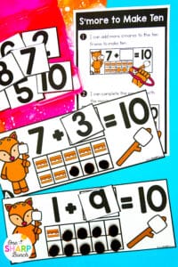 Keep your little learners engaged this spring with these 20 May centers for kindergarten, including 10 math and 10 literacy spring centers! With the kid-friendly I Can visual direction cards, students can independently complete each math center and literacy center. Students work on CVC words, blends, and rhyming words with the spring literacy activities. They also work on teen numbers, adding within 5, and 2D & 3D shapes with the spring math activities! Great for morning work or early finishers!