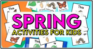 Discover 30+ engaging spring activities for kids! From hands-on spring crafts to literacy & math centers, these spring-themed ideas and activities are perfect for Pre-K - 1st grade! You will find St. Patrick's Day activities and craft, Easter activities and crafts, as well as simple spring crafts. Enjoy the spring fine motor activities, spring early finisher activities, and spring centers for kindergarten! Don't forget to checkout the Earth Day activities and Mother's Day activities and craft!
