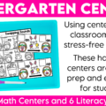 Easter Centers Spring Math & Literacy Kindergarten Centers Morning Work Tubs