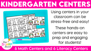 Easter Centers Spring Math & Literacy Kindergarten Centers Morning Work Tubs