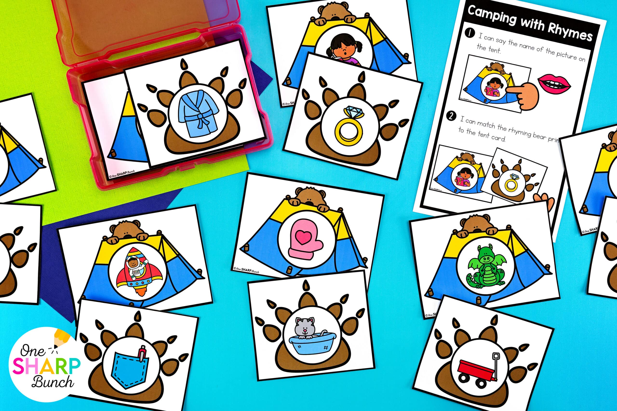 20 Low-Prep End of the Year Centers for Kindergarten - One Sharp Bunch