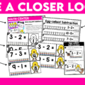 Easter Centers Spring Math & Literacy Kindergarten Centers Morning Work Tubs