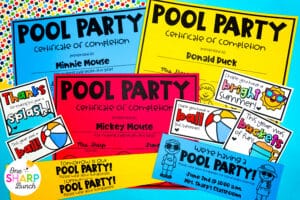 Make a splash during the end of the year countdown with this end of the year classroom pool party! From invitations and decorations to engaging end of the year centers, your kindergarten students will have a blast with this end of the year classroom theme day! These classroom pool party activities are easy to prep! Students can practice CVC words, blends, digraphs, addition, subtraction, shapes, and more with these end of the year activities. Dive into a fun end of the year party!