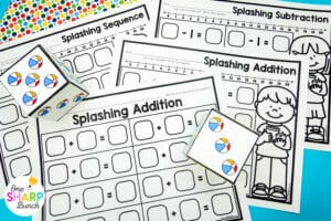 Make a splash during the end of the year countdown with this end of the year classroom pool party! From invitations and decorations to engaging end of the year centers, your kindergarten students will have a blast with this end of the year classroom theme day! These classroom pool party activities are easy to prep! Students can practice CVC words, blends, digraphs, addition, subtraction, shapes, and more with these end of the year activities. Dive into a fun end of the year party!