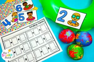 Make a splash during the end of the year countdown with this end of the year classroom pool party! From invitations and decorations to engaging end of the year centers, your kindergarten students will have a blast with this end of the year classroom theme day! These classroom pool party activities are easy to prep! Students can practice CVC words, blends, digraphs, addition, subtraction, shapes, and more with these end of the year activities. Dive into a fun end of the year party!