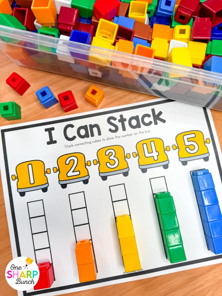 Learn how to launch kindergarten centers at the beginning of the school year with 3 simple steps. Discover how to introduce center manipulatives, teach center routines and procedures, and build student independence so your centers run smoothly all year long. These top teacher tips for launching kindergarten centers will allow you to meet with small groups while students work independently on math centers and Science of Reading-aligned literacy centers. Learn more about successfully launching kindergarten centers!