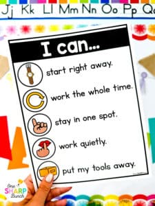 Learn how to launch kindergarten centers at the beginning of the school year with 3 simple steps. Discover how to introduce center manipulatives, teach center routines and procedures, and build student independence so your centers run smoothly all year long. These top teacher tips for launching kindergarten centers will allow you to meet with small groups while students work independently on math centers and Science of Reading-aligned literacy centers. Learn more about successfully launching kindergarten centers!