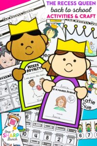 Make the first weeks of school engaging with this The Recess Queen craft! Perfect for back to school crafts and back to school activities, it pairs with The Recess Queen activities to help students learn recess rules while establishing classroom routines and procedures. Use this back to school activity to introduce and reinforce important classroom rules in a memorable way!