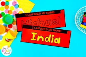 Learn how to create and use name kits with engaging name activities that build name recognition and name writing skills in preschool and kindergarten. These hands-on name practice activities include name tracing worksheets and other fine motor name activities that students can use independently. Perfect back to school activities and easy DIY name activities for early finishers, centers, morning work, or practice all year long!