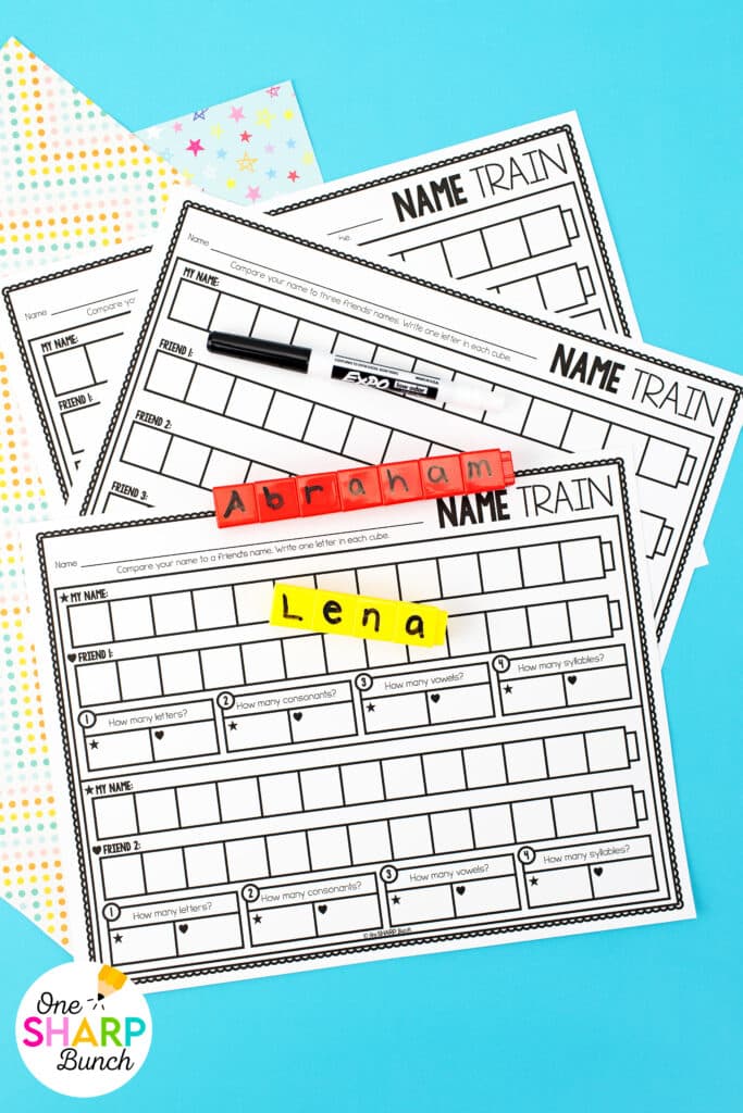 Simple Naming Simple Name Kits That Make Name Practice Easy in Preschool ...
