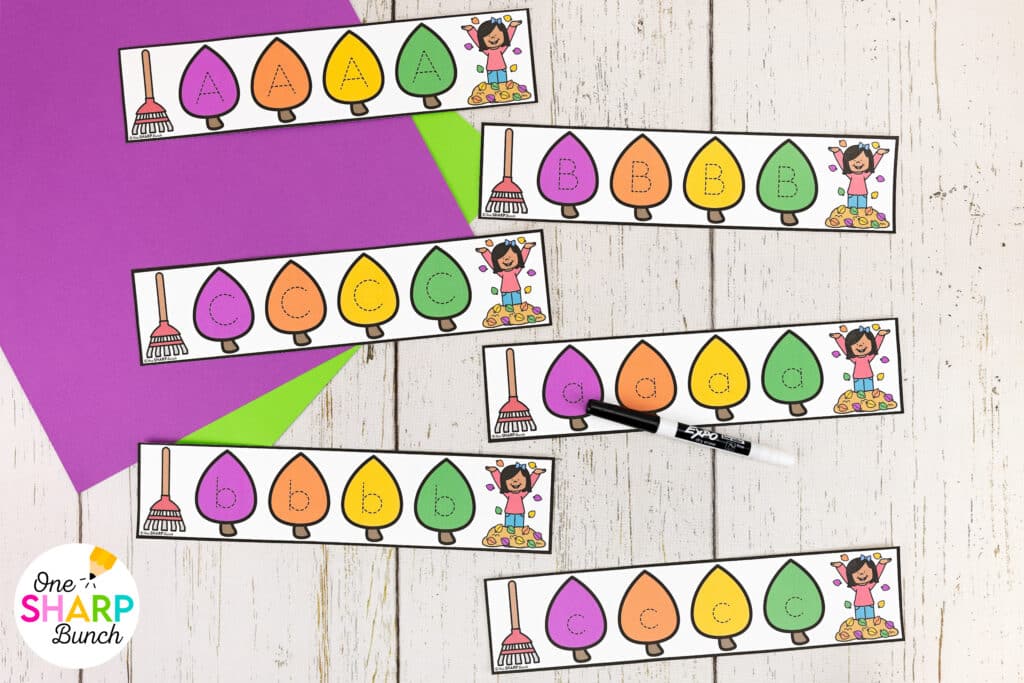 Explore 20 fine motor activities for October designed for kindergarten morning work, kindergarten centers, and early finishers with easy, hands-on fall themes. These fine motor morning tubs for kindergarten allow students to work on CVC words, beginning sounds, rhyming words and letter recognition. They also work on 2D shapes, nonstandard measurement, subitizing, 1:1 counting, and ten frames with the fall math activities. Learn more about these fall fine motor activities, here!