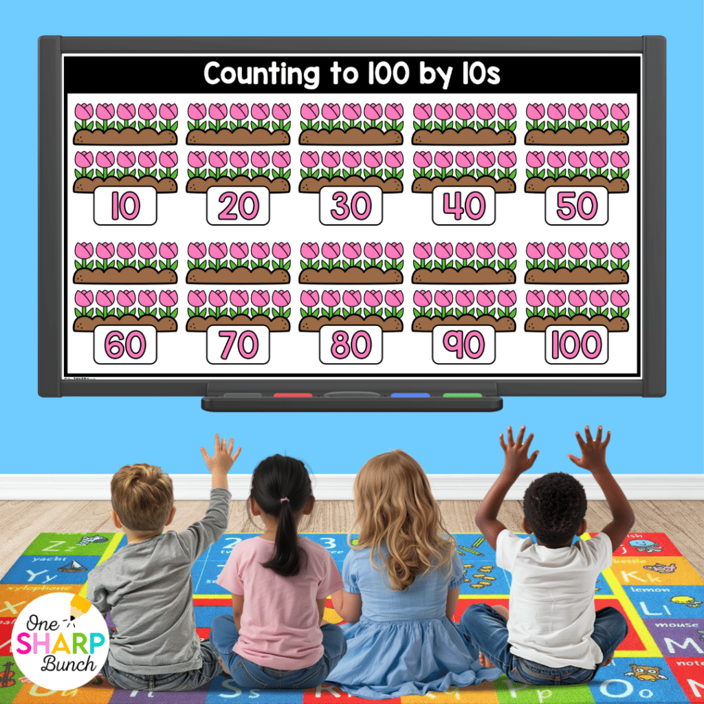 Transform calendar time in your kindergarten classroom with meaningful calendar time activities, simple tips, and engaging morning meeting ideas! After rotating through the daily calendar slides, complete the letter of the day, number of the day, shape of the day, and word of the day orthographic mapping slides. Then, use the built-in math and literacy review slides to build number sense and phonics/phonemic awareness skills during your morning meeting activities.