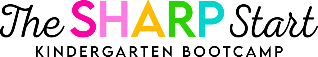 The Sharp Start Kindergarten Bootcamp