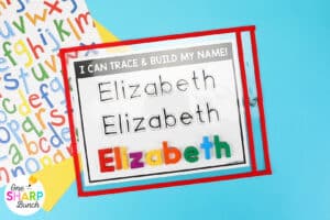 Learn how to create and use name kits with engaging name activities that build name recognition and name writing skills in preschool and kindergarten. These hands-on name practice activities include name tracing worksheets and other fine motor name activities that students can use independently. Perfect back to school activities and easy DIY name activities for early finishers, centers, morning work, or practice all year long!