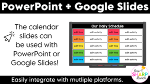 Daily June Calendar Slides Editable Digital Calendar Slides for Morning Meeting