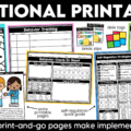 Calm Down Corner Posters and Visuals with Breathing and Calming Strategies