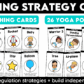 Calm Down Corner Posters and Visuals with Breathing and Calming Strategies