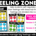 Calm Down Corner Posters and Visuals with Breathing and Calming Strategies