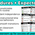 Establish strong routines and procedures from day one with these editable classroom procedures and routines posters! Perfect for back to school and the first week of school, this classroom management resource includes everything you need to explicitly teach classroom rules and expectations, model daily routines, and build student independence. Easily customize the editable posters to match the unique procedures and routines in your classroom!