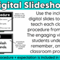 Establish strong routines and procedures from day one with these editable classroom procedures and routines slides! Perfect for back to school and the first week of school, this classroom management resource includes everything you need to explicitly teach classroom rules and expectations, model daily routines, and build student independence. Easily customize the editable slides to match the unique procedures and routines in your classroom!