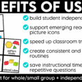 Simplify classroom management with these editable visual supply cards and editable visual supply digital slides! Perfect for back to school and beyond, these visual supplies and supply visuals clearly show students exactly what materials they need for any lesson or activity. Designed to support consistent classroom routines and procedures, these visual supply cards reduce repeated questions, help students gather materials independently, and keep transitions and learning activities running smoothly!