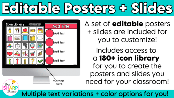 Editable Classroom Procedures, Routines, Rules, and Expectations Slides & Posters Editable Classroom Procedures, Routines, Rules, and Expectations Slides & Posters