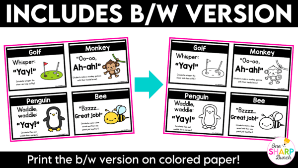 Class Cheers and Shout Outs for Building Classroom Community Celebrate student success while building classroom community with these fun and engaging class cheers! Perfect for back to school and the first week of school, these printable classroom cheers make it easy to recognize effort, celebrate accomplishments with meaningful shout outs, and create a positive classroom culture where every student feels valued!