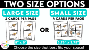 Establish clear classroom visual directions from day one with these printable visual direction cards and visual digital slides! Perfect for back to school and beyond, this classroom management resource helps you reinforce classroom routines, reduce repeated verbal directions, and clearly communicate expectations. With consistent visual cues for everyday tasks and activities, students always know what to do next, helping them build independence and stay engaged throughout the school day!