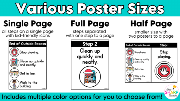 Editable Classroom Procedures, Routines, Rules, and Expectations Posters Establish strong routines and procedures from day one with these editable classroom procedures and routines posters! Perfect for back to school and the first week of school, this classroom management resource includes everything you need to explicitly teach classroom rules and expectations, model daily routines, and build student independence. Easily customize the editable posters to match the unique procedures and routines in your classroom!