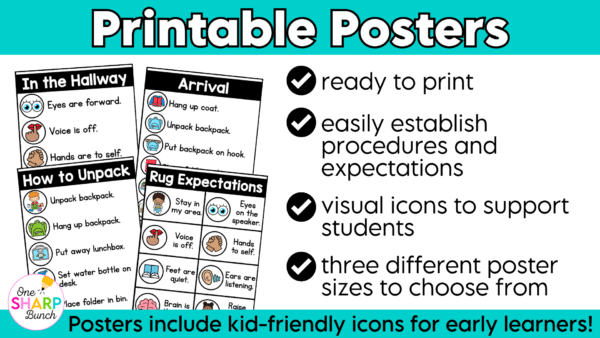Editable Classroom Procedures, Routines, Rules, and Expectations Slides & Posters Editable Classroom Procedures, Routines, Rules, and Expectations Slides & Posters
