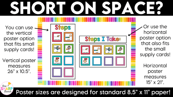 Editable Visual Direction Cards Digital Slides Instructions Classroom Management Establish clear classroom visual directions from day one with these printable visual direction cards and visual digital slides! Perfect for back to school and beyond, this classroom management resource helps you reinforce classroom routines, reduce repeated verbal directions, and clearly communicate expectations. With consistent visual cues for everyday tasks and activities, students always know what to do next, helping them build independence and stay engaged throughout the school day!