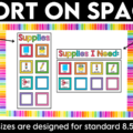 Simplify classroom management with these editable visual supply cards and editable visual supply digital slides! Perfect for back to school and beyond, these visual supplies and supply visuals clearly show students exactly what materials they need for any lesson or activity. Designed to support consistent classroom routines and procedures, these visual supply cards reduce repeated questions, help students gather materials independently, and keep transitions and learning activities running smoothly!