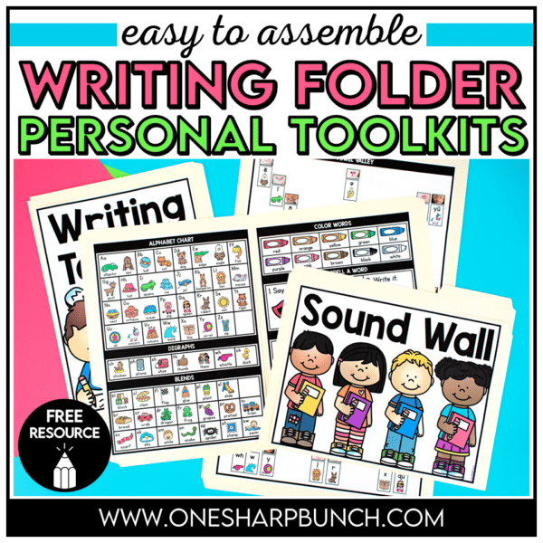 Personal Writing Folder Toolkit for Beginning Writers