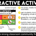 Build classroom community from day one with these digital getting to know you activities! Perfect for back to school activities, the first week of school, classroom community building, get to know you, and all about me lessons, these interactive slides get students moving, talking, and learning about one another in a fun, engaging way. The beginning of the school year is busy enough, so these no-prep digital slides are ready to use—simply project them and start playing! Whether you're looking to break the ice, encourage participation, or add movement to your day, these engaging activities make it easy to create meaningful connections while keeping students actively involved!