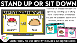 Build classroom community from day one with these digital getting to know you activities! Perfect for back to school activities, the first week of school, classroom community building, get to know you, and all about me lessons, these interactive slides get students moving, talking, and learning about one another in a fun, engaging way. The beginning of the school year is busy enough, so these no-prep digital slides are ready to use—simply project them and start playing! Whether you're looking to break the ice, encourage participation, or add movement to your day, these engaging activities make it easy to create meaningful connections while keeping students actively involved!