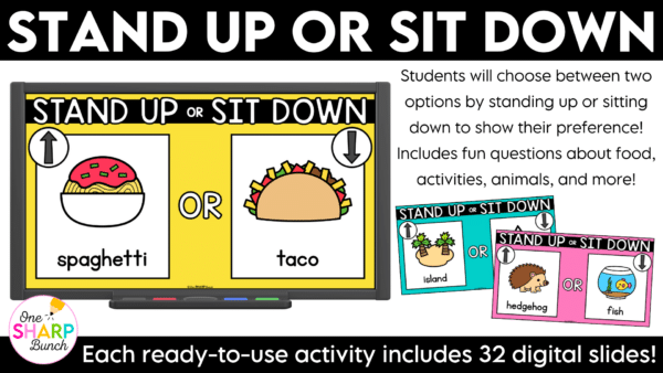 Digital Back to School Getting to Know You Activities Classroom Community All About Me First Day Ice Breakers Build classroom community from day one with these digital getting to know you activities! Perfect for back to school activities, the first week of school, classroom community building, get to know you, and all about me lessons, these interactive slides get students moving, talking, and learning about one another in a fun, engaging way. The beginning of the school year is busy enough, so these no-prep digital slides are ready to use—simply project them and start playing! Whether you're looking to break the ice, encourage participation, or add movement to your day, these engaging activities make it easy to create meaningful connections while keeping students actively involved!